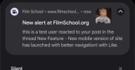 How to install FilmSchool.org as an "app" on your phone and get instant notification of new posts (iOS & Android)